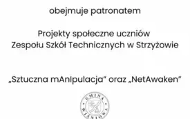 Galeria aktualności W&oacute;jt Gminy Wiśniowa objął patronatem społeczne inicjatywy uczni&oacute;w Zespołu Szk&oacute;ł Technicznych w Strzyżowie 3