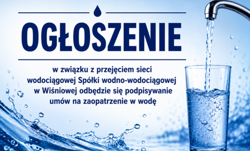 baner z napisem ogloszenie