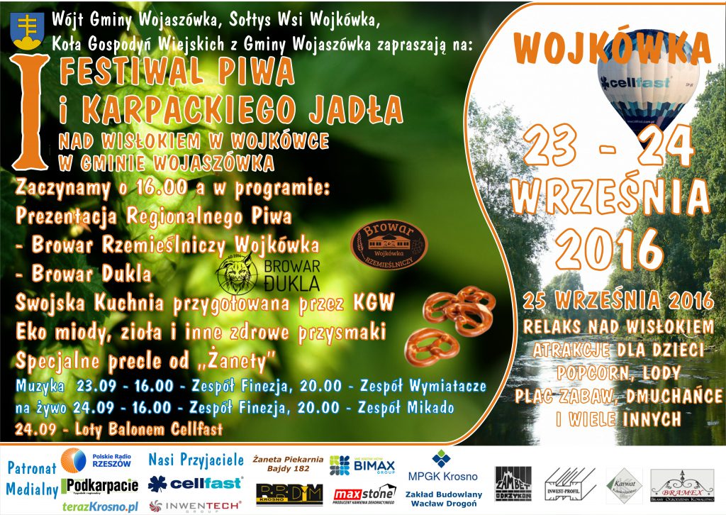 Plakat_I_Festiwal_Piwa_i_Karpackiego_Jadła_nad_Wisłokiem